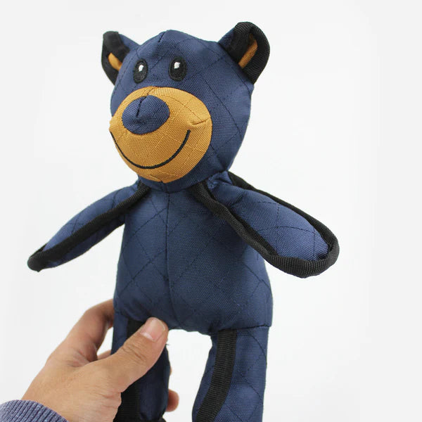 Jouets pour chiens en forme d'ours indestructibles et interactifs pour les chiens qui mâchent fortement - IndestructiOurs 2.0